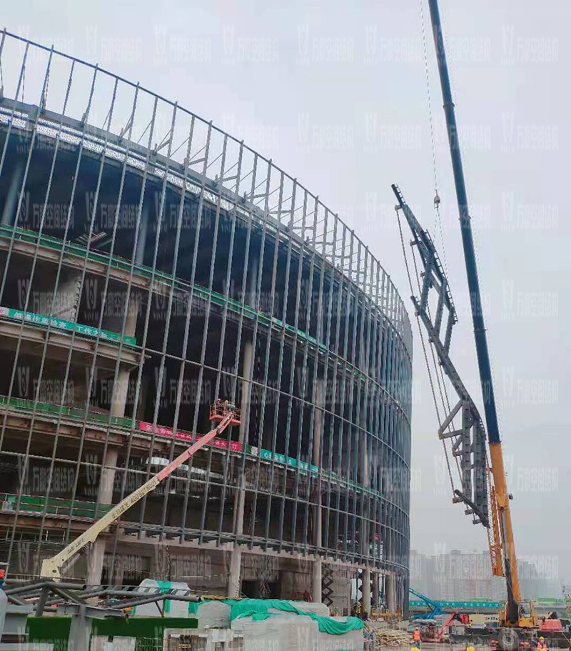 紹興國際會展中心一期B區會議中心PTFE膜結構工程