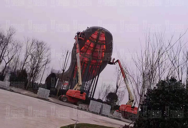 四川南充電影學院景觀膜結構項目賞析 四川南充電影學院景觀膜結構項目賞析