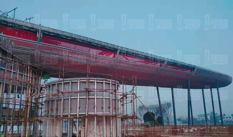 四川南充電影學院景觀膜結構項目賞析 四川南充電影學院景觀膜結構項目賞析