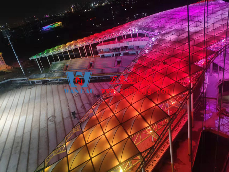 杭州亞運(yùn)會(huì)棒（壘）球體育文化中心膜結(jié)構(gòu)項(xiàng)目完工