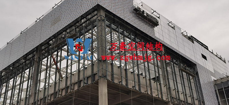 紹興國際會展中心C1區展廳幕墻網格膜工程