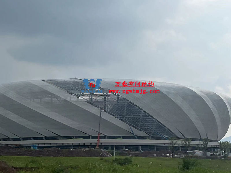 2023年亞洲杯主辦場地重慶龍興足球場項目ETFE屋面膜結構工程