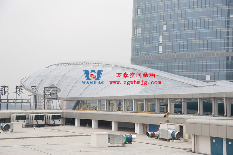 遵義高鐵新城ETFE天幕膜結構項目 遵義高鐵新城ETFE天幕膜結構項目