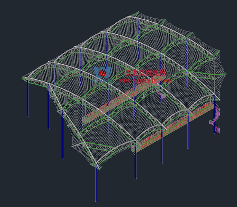 國網江西省電力有限公司培訓中心實訓基地改造膜結構工程