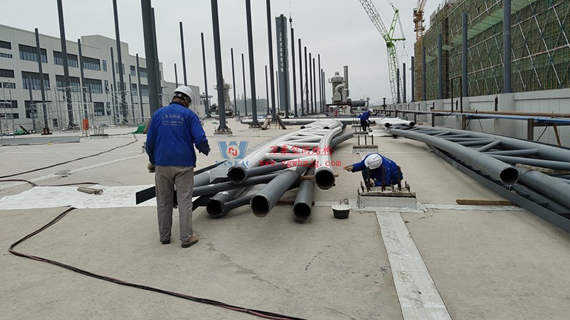 浙江真愛(ài)毯業(yè)科技有限公司廠房三屋面膜結(jié)構(gòu)工程最新進(jìn)度 浙江真愛(ài)毯業(yè)科技有限公司廠房三屋面膜結(jié)構(gòu)工程最新進(jìn)度