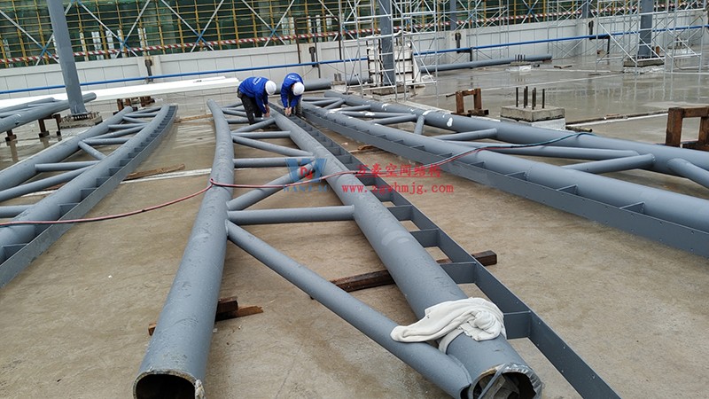 浙江真愛(ài)毯業(yè)科技有限公司廠房三屋面膜結(jié)構(gòu)工程最新進(jìn)度 浙江真愛(ài)毯業(yè)科技有限公司廠房三屋面膜結(jié)構(gòu)工程最新進(jìn)度