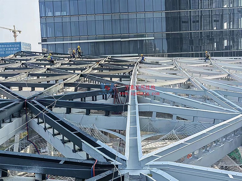 中交海南總部基地項目三標段幕墻及欄桿工程最新施工進度 中交海南總部基地項目三標段幕墻及欄桿工程最新施工進度