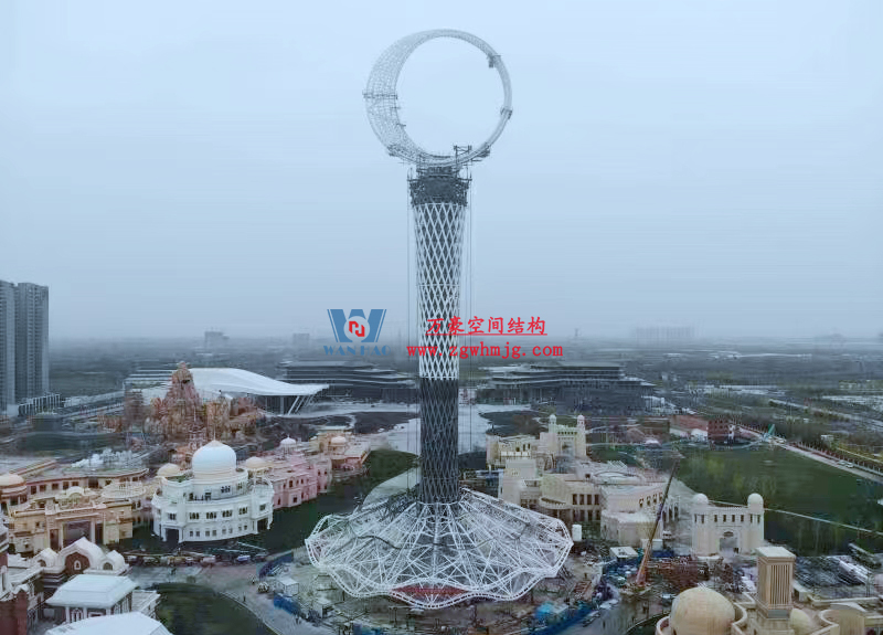 I TOWER-芭蕾舞者裙擺提升安裝階段完美收官！