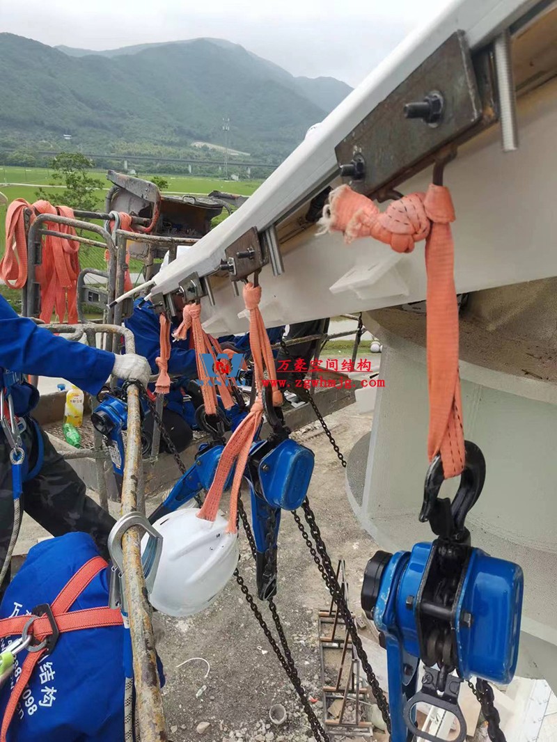 萬豪2023第8標-數智農業產業園先行啟動區塊項目設計施工總承包-瞭望塔膜結構工程