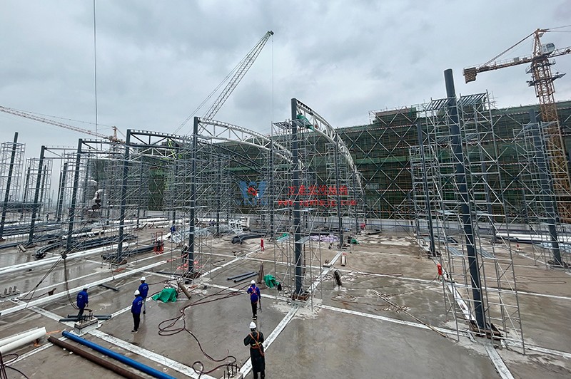 浙江真愛毯業科技有限公司廠房三屋面鋼結構工程 浙江真愛毯業科技有限公司廠房三屋面鋼結構工程