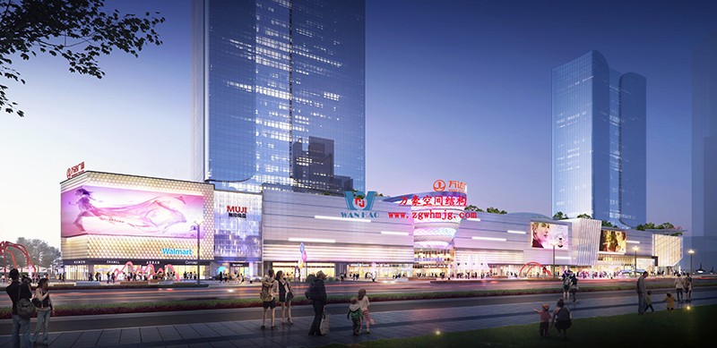 南充萬達項目ETFE膜結構蓋頂天幕工程最新施工進度