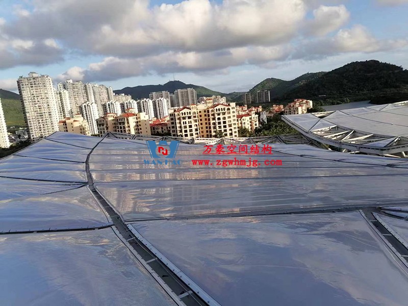 中交海南總部基地項目A地塊三標(biāo)段ETFE膜結(jié)構(gòu)項目