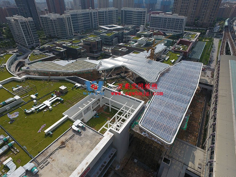 深圳龍華地鐵站ETFE天幕膜結(jié)構(gòu)項(xiàng)目 深圳龍華地鐵站ETFE天幕膜結(jié)構(gòu)項(xiàng)目