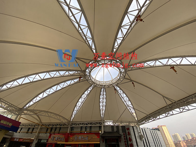 新泰卓越·財富廣場膜結構項目