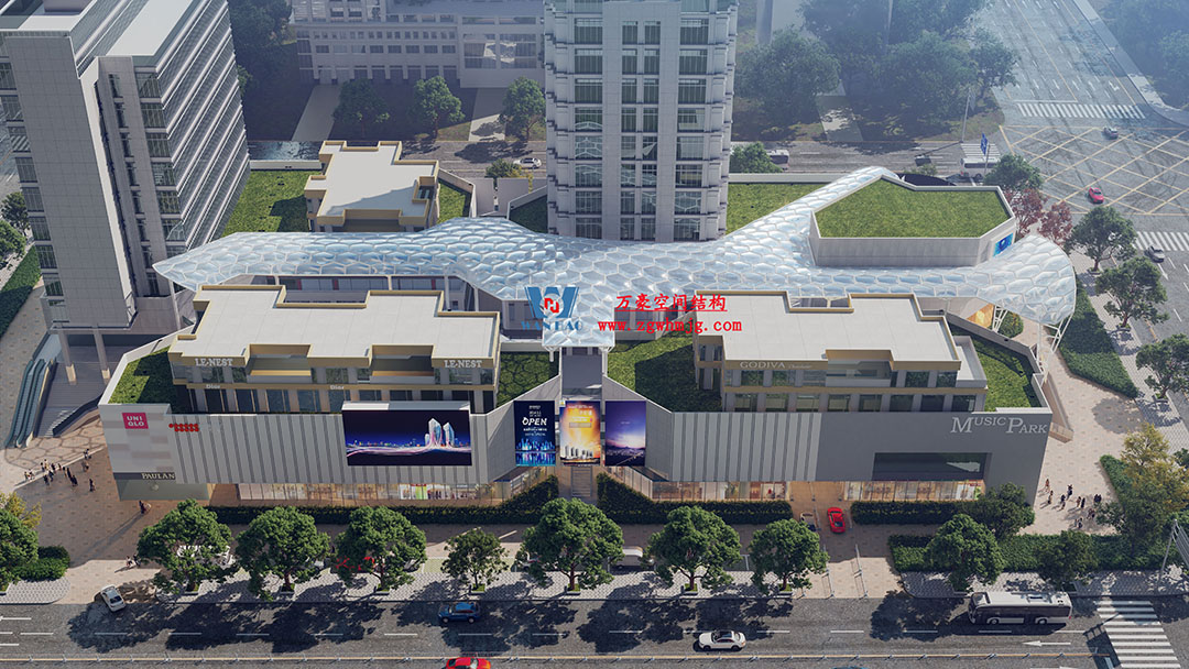 已完工,這個(gè)ETFE氣枕商業(yè)天幕閃亮登場(chǎng)! 已完工,這個(gè)ETFE氣枕商業(yè)天幕閃亮登場(chǎng)!