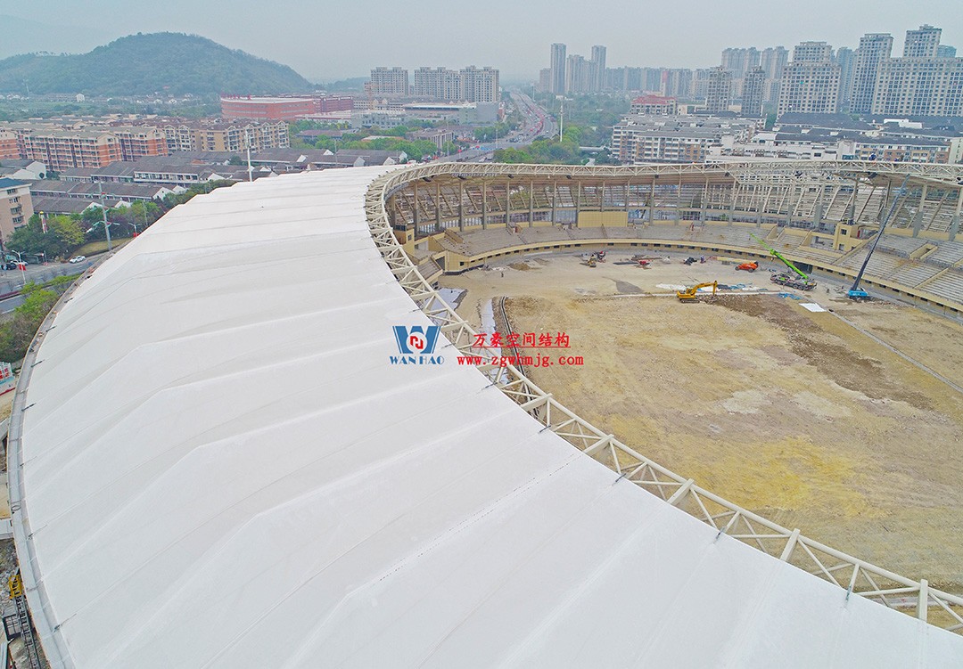 案例賞析|柔曲多變的PTFE膜結構體育場館 案例賞析|柔曲多變的PTFE膜結構體育場館