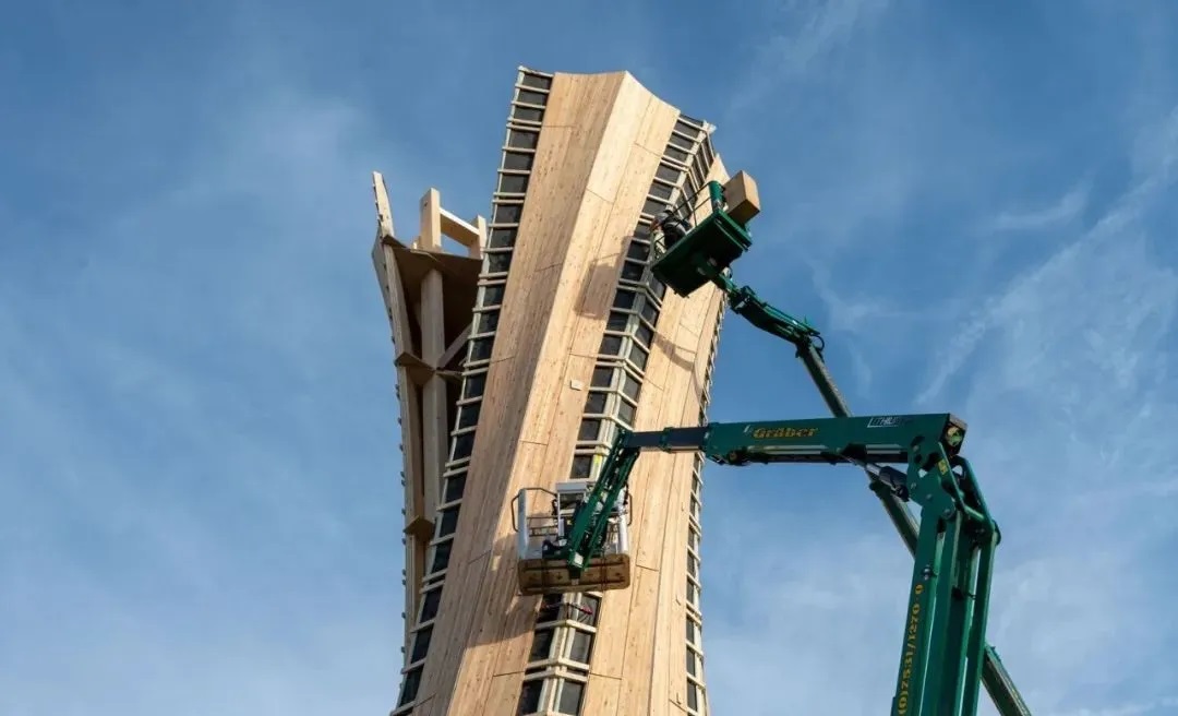 德國高地的木構瞭望塔