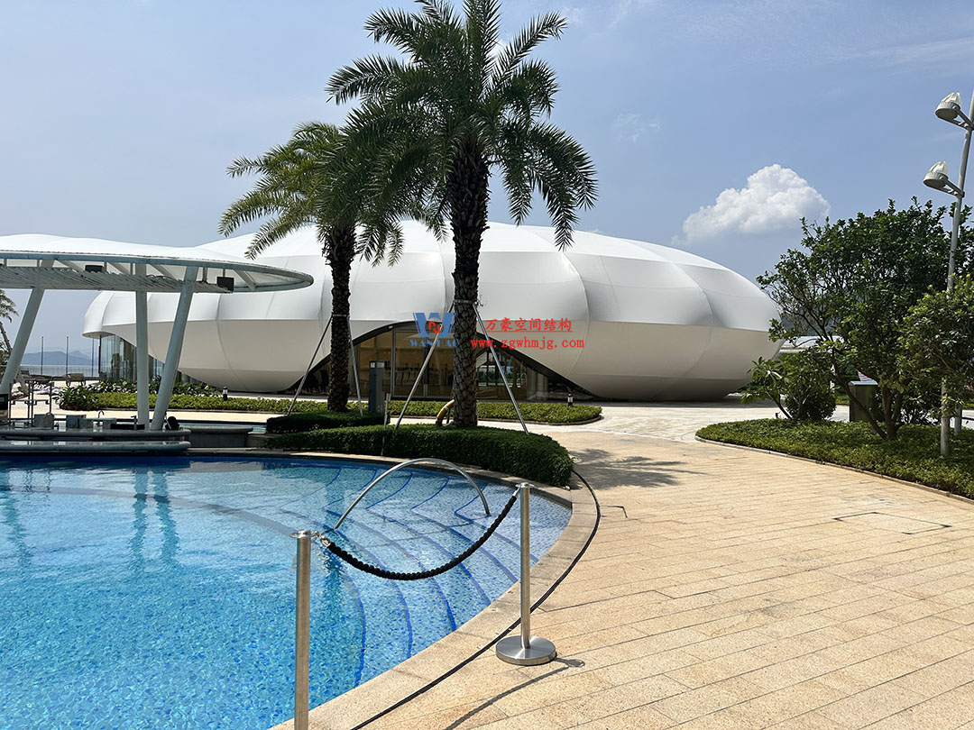 京基大梅沙酒店多功能活動(dòng)廳鋼膜結(jié)構(gòu)項(xiàng)目 京基大梅沙酒店多功能活動(dòng)廳鋼膜結(jié)構(gòu)項(xiàng)目