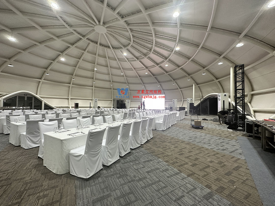 京基大梅沙酒店多功能活動(dòng)廳鋼膜結(jié)構(gòu)項(xiàng)目 京基大梅沙酒店多功能活動(dòng)廳鋼膜結(jié)構(gòu)項(xiàng)目