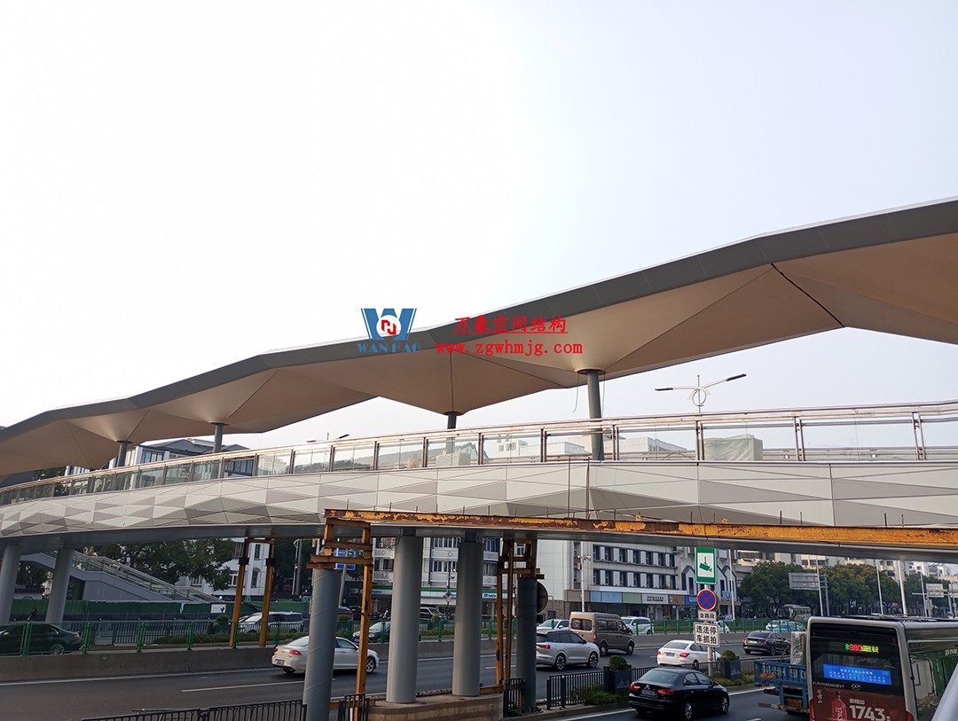 蘇州東環路人行天橋ptfe膜結構 蘇州東環路人行天橋ptfe膜結構