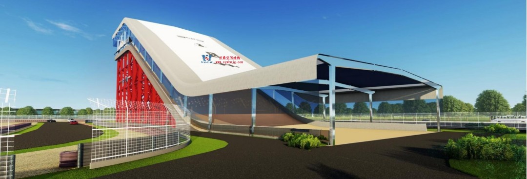 比亞迪紹興嵊州賽車(chē)場(chǎng)干拔沙坡觀景平臺(tái)鋼結(jié)構(gòu)項(xiàng)目