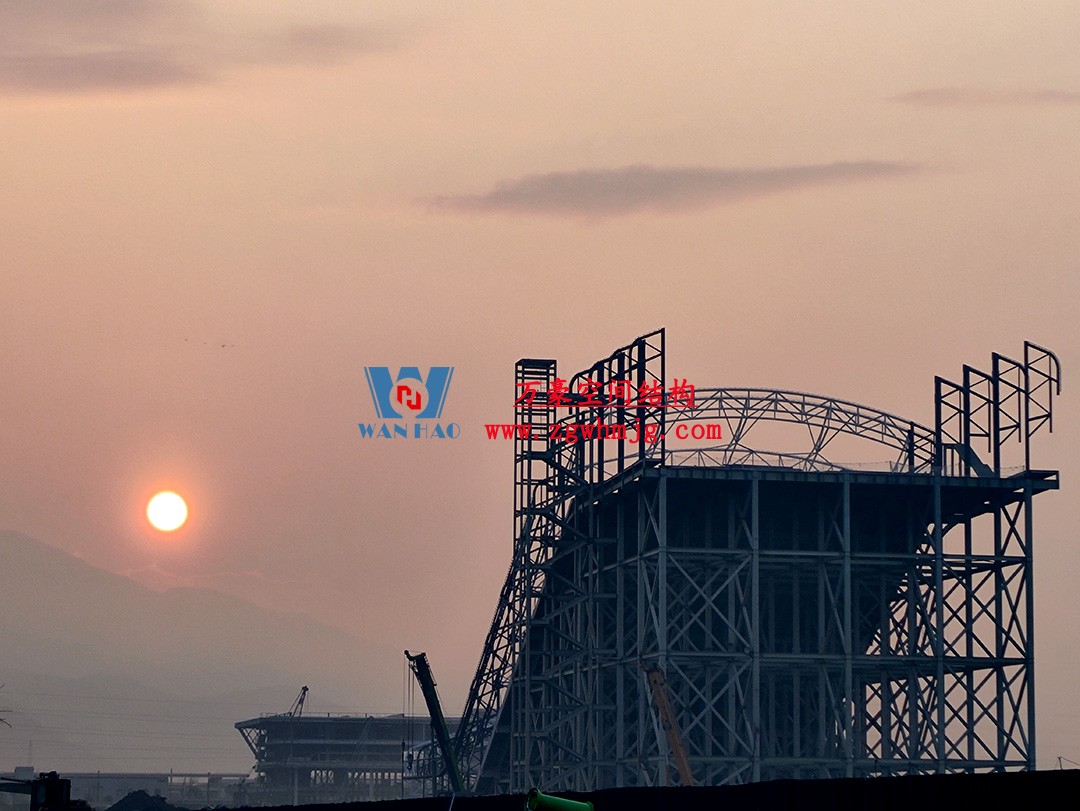 比亞迪紹興嵊州賽車(chē)場(chǎng)干拔沙坡觀景平臺(tái)鋼結(jié)構(gòu)項(xiàng)目