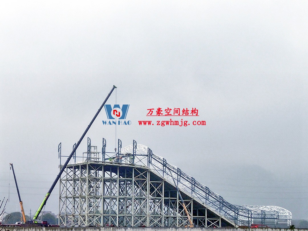 比亞迪紹興嵊州賽車(chē)場(chǎng)干拔沙坡觀景平臺(tái)鋼結(jié)構(gòu)項(xiàng)目