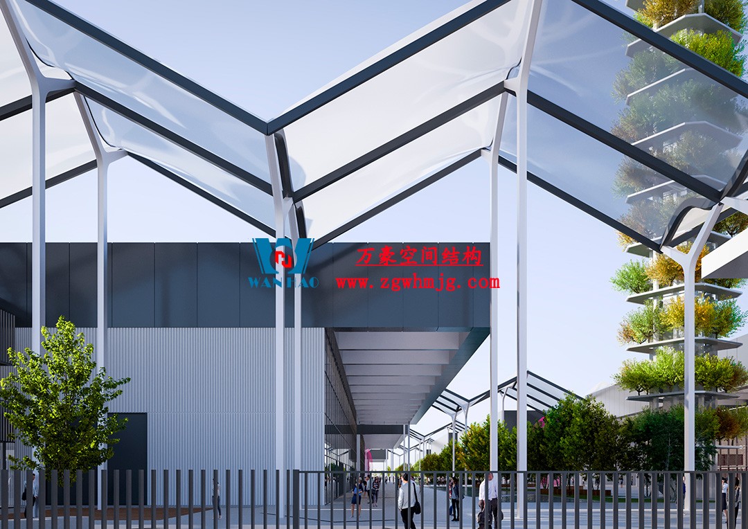 塞爾維亞會展中心ETFE膜結(jié)構