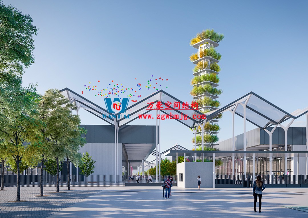 塞爾維亞會展中心ETFE膜結(jié)構