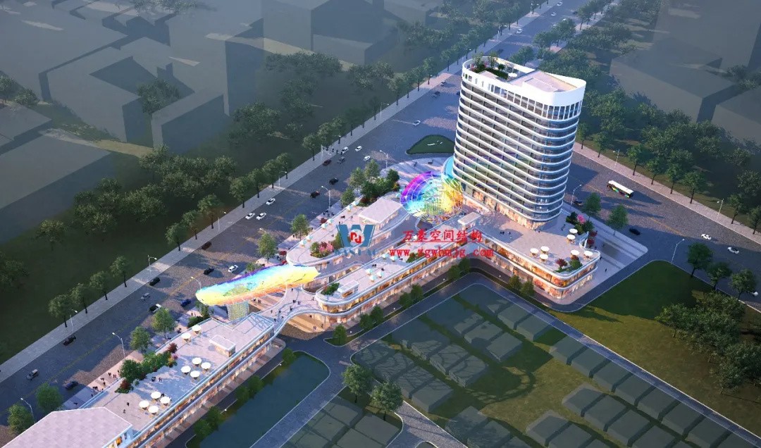 廣州茂名總匯天街商業街ETFE膜結構