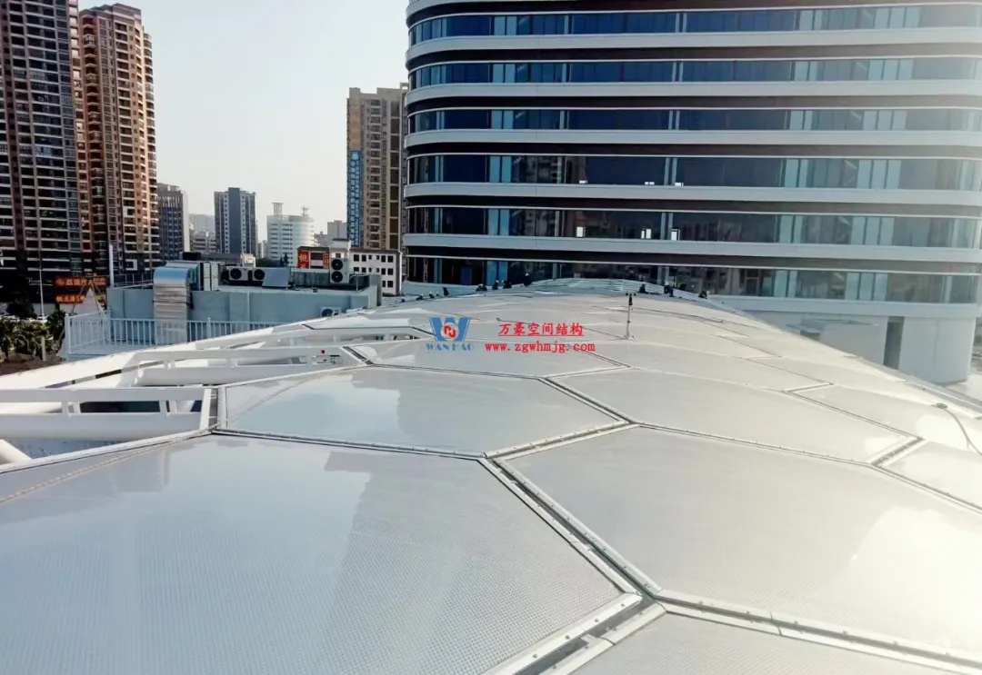 廣州茂名總匯天街商業街ETFE膜結構