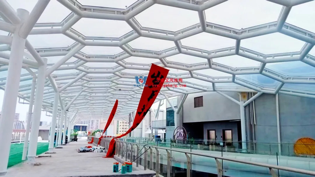 廣州茂名總匯天街商業街ETFE膜結構