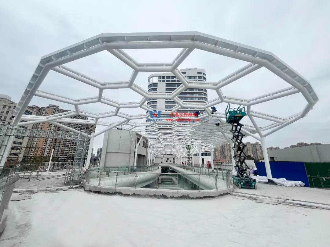 廣州茂名總匯天街商業街ETFE膜結構項目