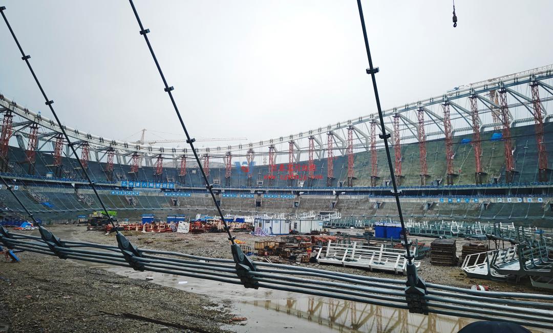 無錫奧林匹克體育產業中心ETFE膜結構項目 無錫奧林匹克體育產業中心ETFE膜結構項目