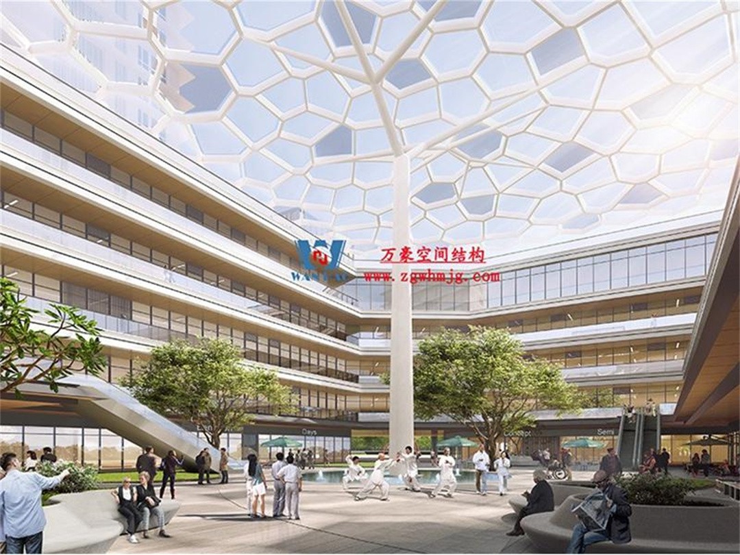 安吉縣昌碩小區地塊房產開發項目鋼結構天幕