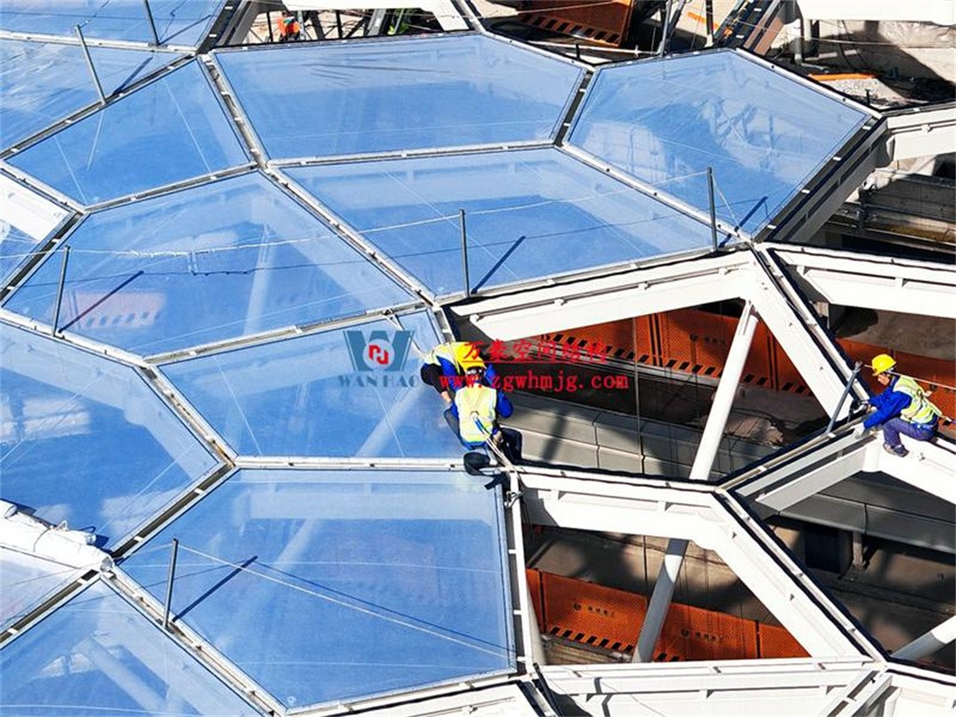 安吉縣昌碩小區地塊房產開發項目鋼結構天幕