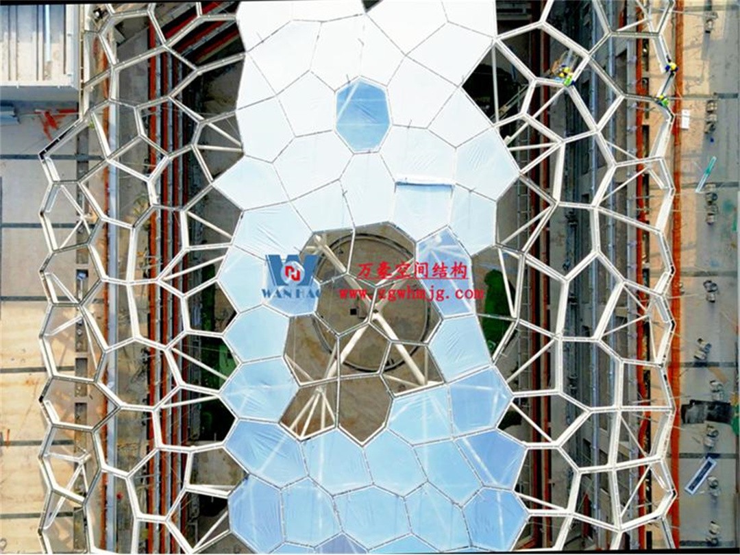 安吉縣昌碩小區地塊房產開發項目ETFE天幕