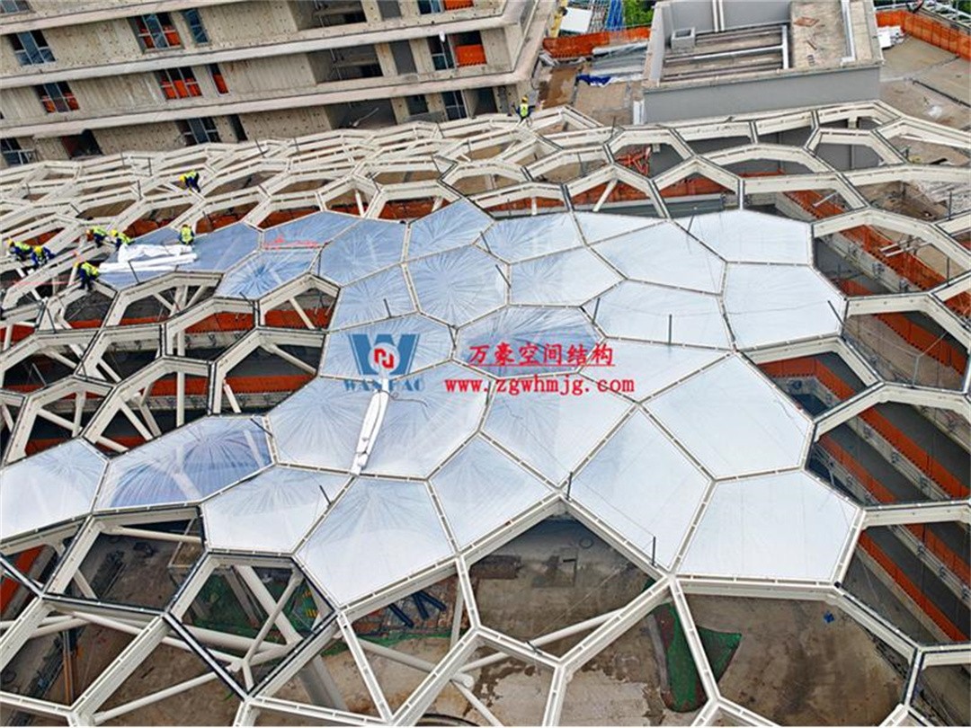 安吉縣昌碩小區地塊房產開發項目ETFE天幕