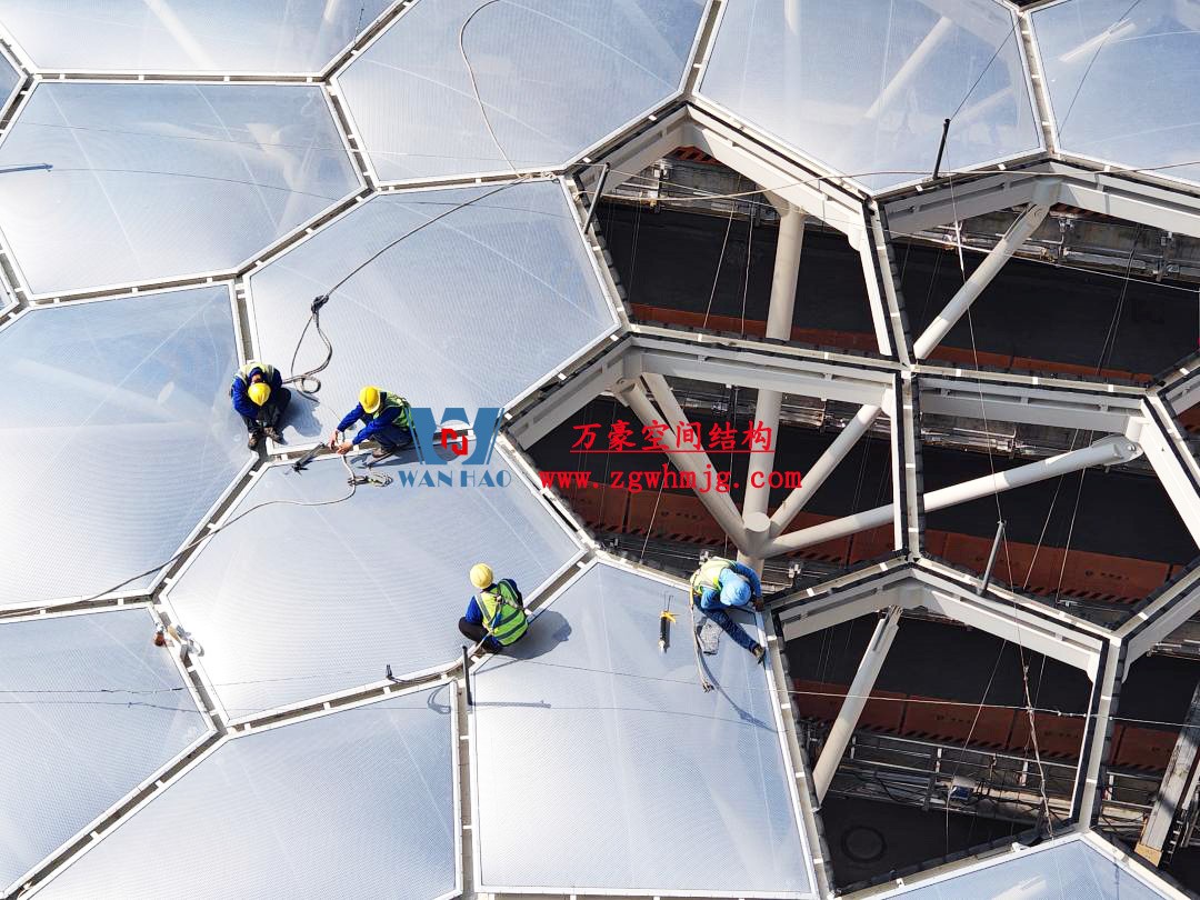 安吉縣昌碩小區地塊房產開發項目ETFE天幕