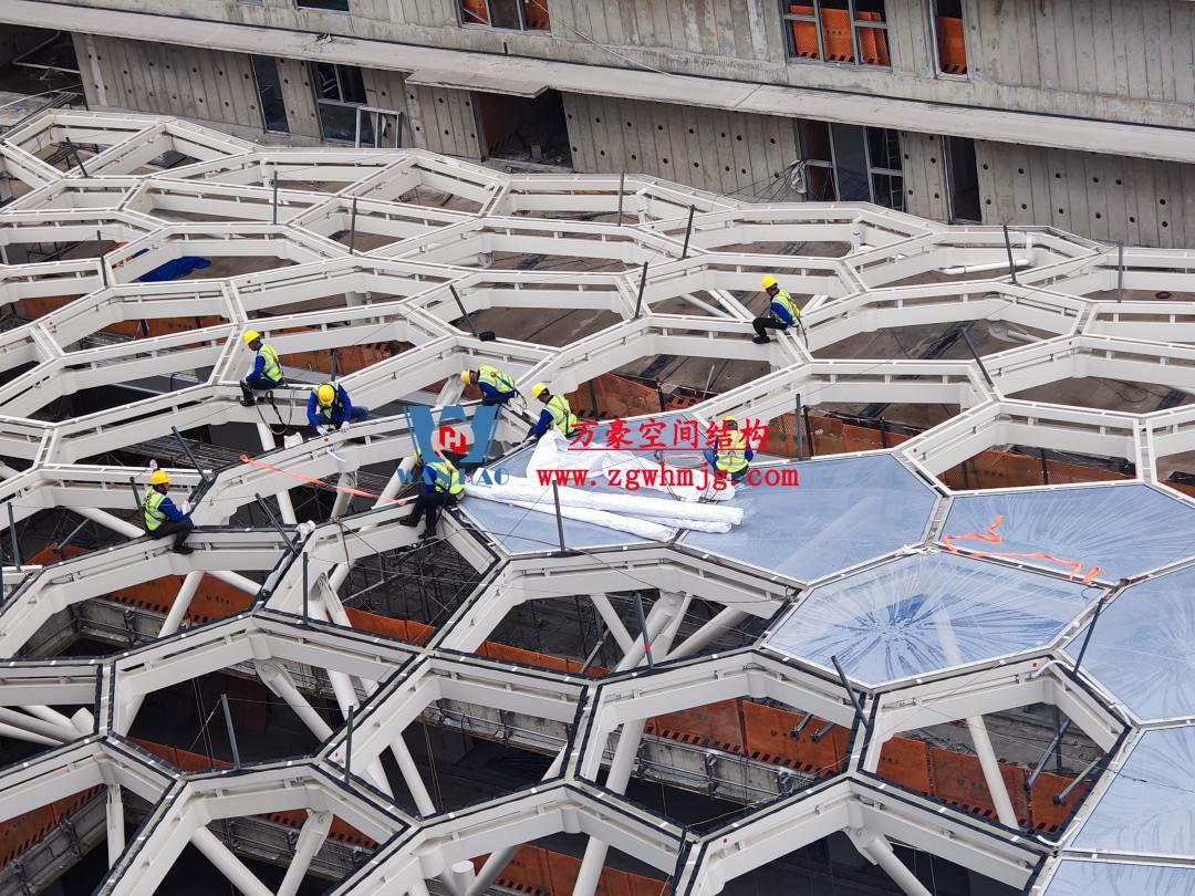 安吉縣昌碩小區地塊房產開發項目ETFE天幕