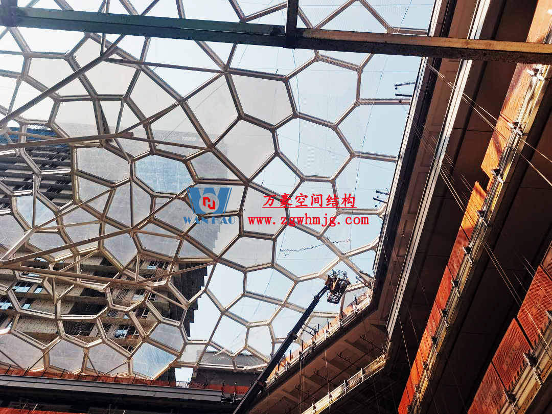 安吉縣昌碩小區地塊房產開發項目ETFE天幕