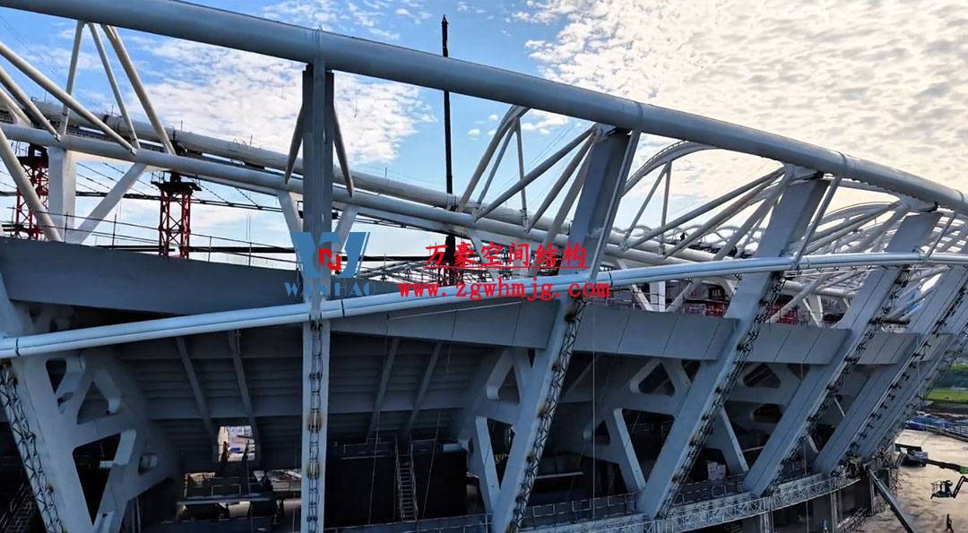 無錫奧林匹克體育產業中心ETFE膜結構項目 無錫奧林匹克體育產業中心ETFE膜結構項目