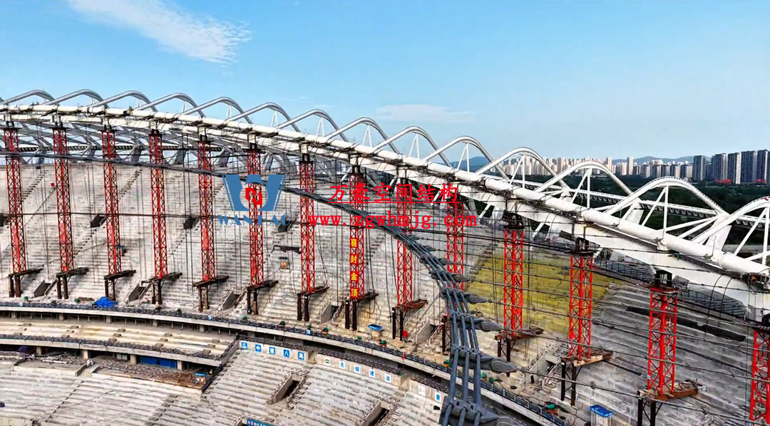 無錫奧林匹克體育產業中心ETFE膜結構項目 無錫奧林匹克體育產業中心ETFE膜結構項目