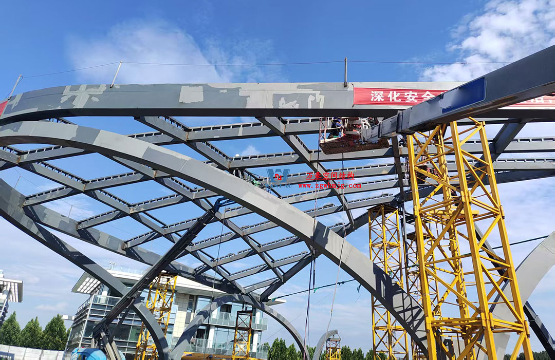 ETFE氣枕膜與雙曲面空間網殼結構結合是什么樣?一起來一睹真容 ETFE氣枕膜與雙曲面空間網殼結構結合是什么樣?一起來一睹真容