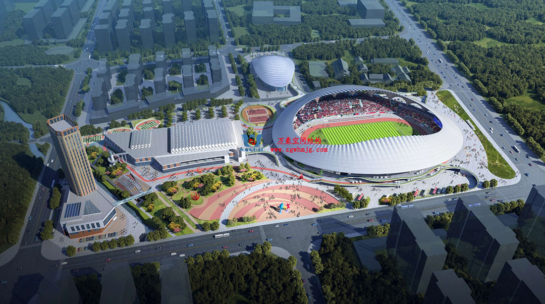 萬豪中標-山東蓬萊PEFE膜結構體育場 萬豪中標-山東蓬萊PEFE膜結構體育場