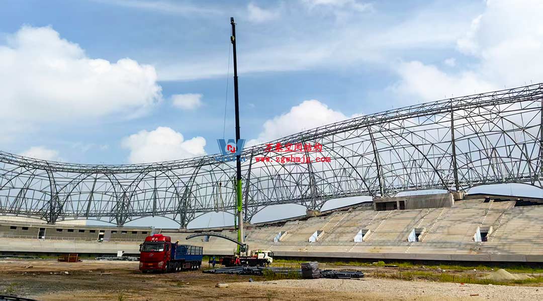 山東蓬萊體育場PTFE膜結構項目