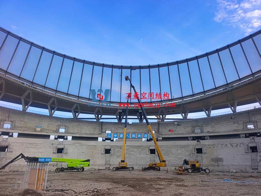 無錫奧林匹克體育產業中心ETFE膜結構項目 無錫奧林匹克體育產業中心ETFE膜結構項目