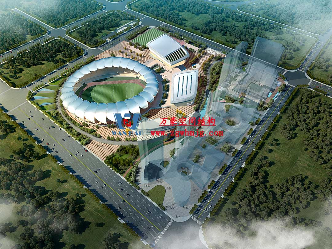 瑞麗國際文體中心建設項目體育場鋼結構工程