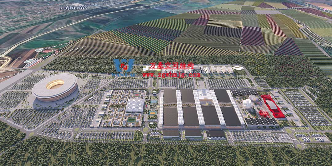 塞爾維亞國家足球場PTFE膜結構項目 塞爾維亞國家足球場PTFE膜結構項目