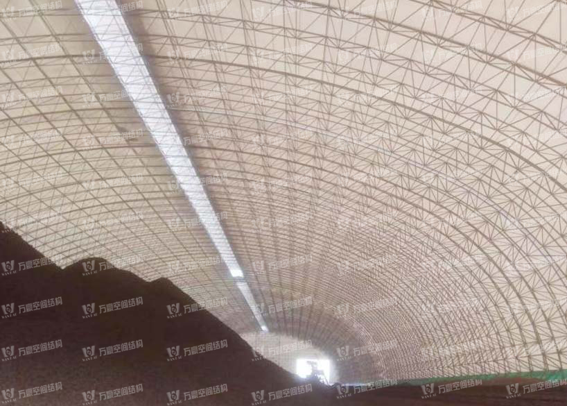 舟山發電廠煤棚膜結構